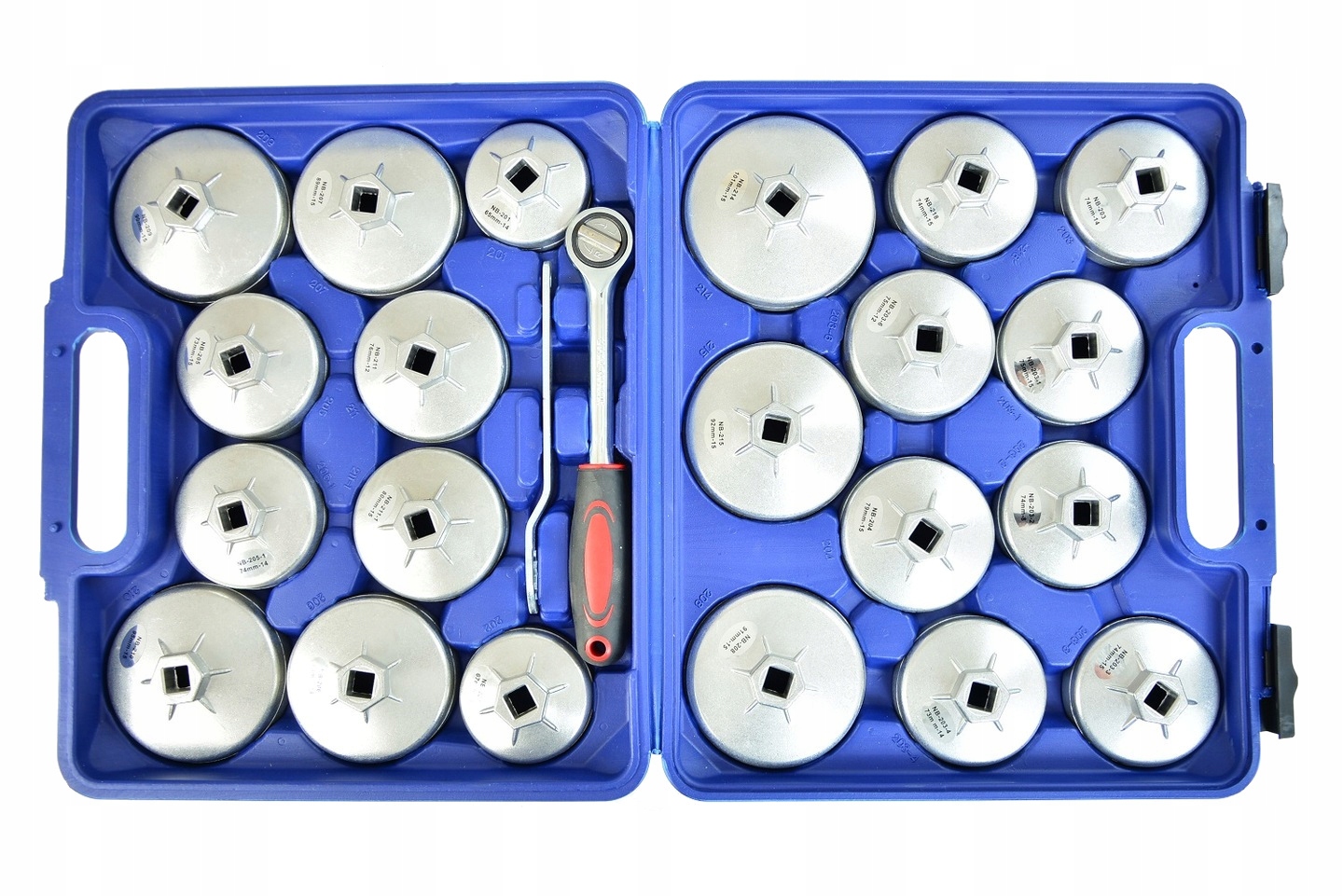KLUCZE NASADKI ALU DO FILTRÓW OLEJU 23 el MISKI FR4178 za 282 zł z Rzepin -  Allegro.pl - (6338070786)