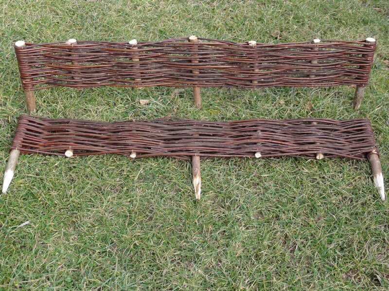 palisada wiklinowa,obrzeże płotek wiklinowy 100x20!! Producent inna