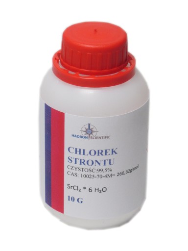 

Chlorek Strontu Czysty 10 G