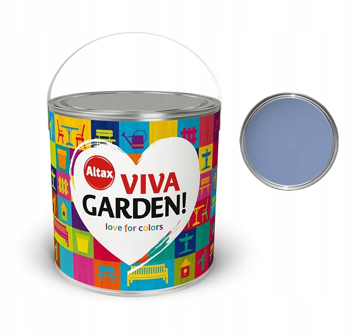 ALTAX VIVA GARDEN 2,5L - MÁJOVÁ FARBA - POLOMAT