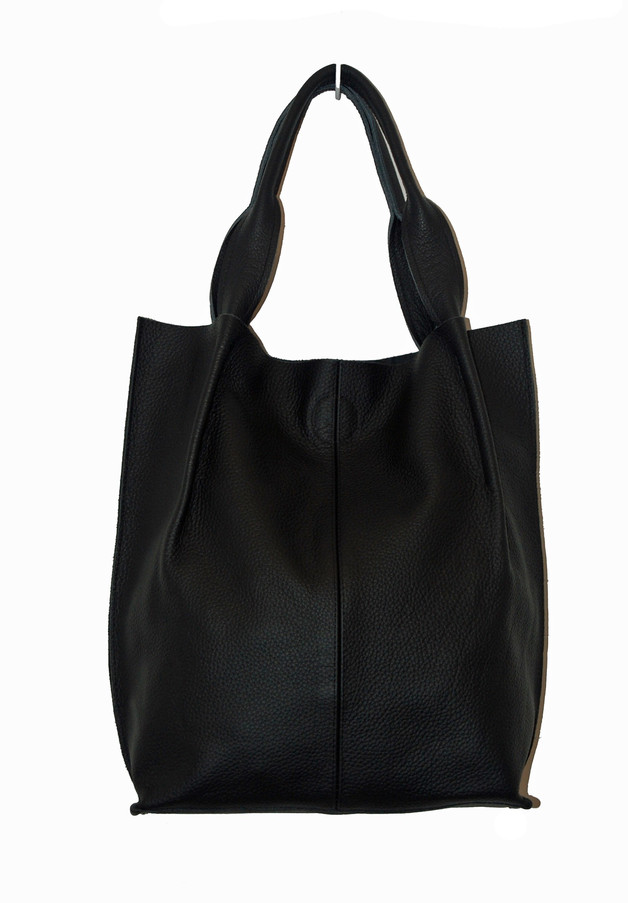 

Torebka Skórzana Shopper Bag 100% Skóra Naturalna