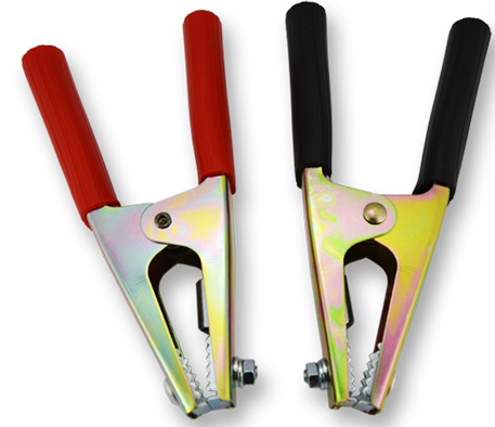 KLEMY ZACISKI KROKODYL ŻABKI do AKUMULATORA 350A Kod producenta ZACISK MAX ST - 350A