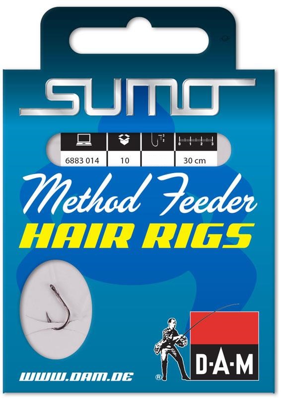 Dam Haczyki Z Przyponem Sumo Hair Method Feeder 10