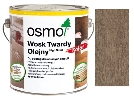 OSMO 3074 WOSK TWARDY OLEJNY KOLOR GRAFIT 2,5l