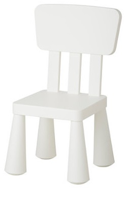 IKEA krzesełko dziecięce MAMMUT Kolory do wyboru Marka Ikea