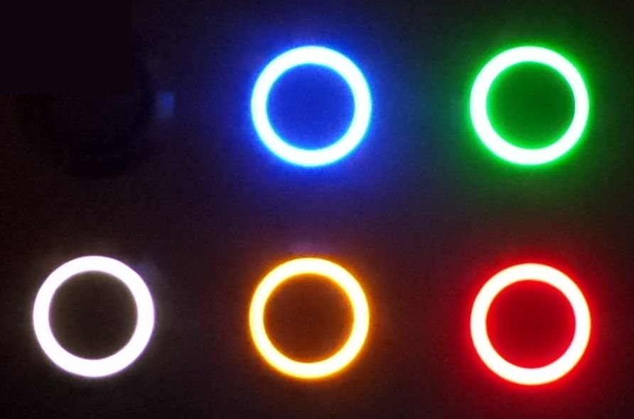 Przycisk dzwonka do domofonu INOX LED 12/24/230V Kod producenta DZW004