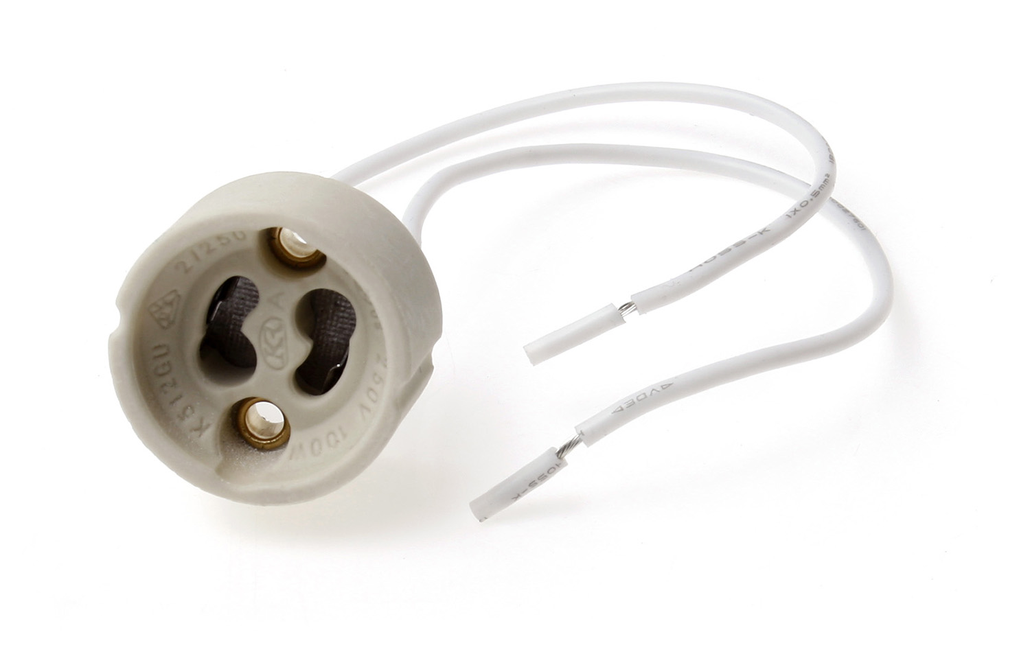 GNIAZDO GU10 DO OPRAWA HALOGENOWA SUFITOWA ZŁĄCZKA