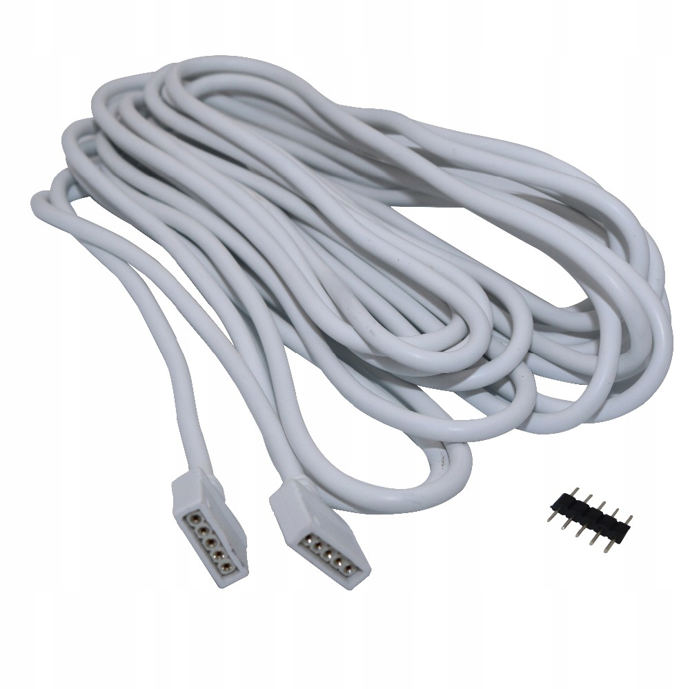 PRZEDŁUŻACZ do taśmy LED RGBW złączka 5-pin 5m Typ złączka