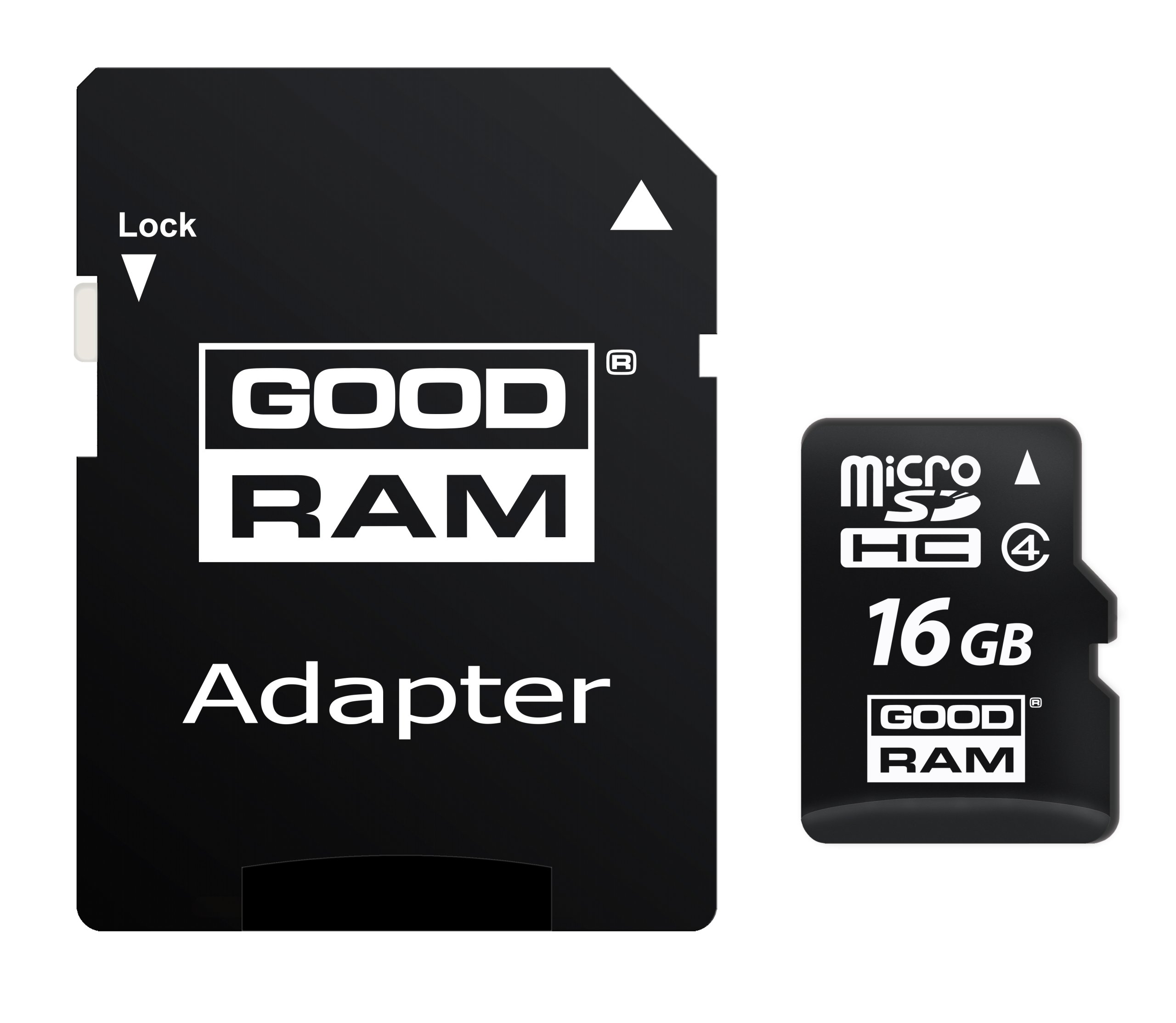 GOODRAM KARTA MICRO SD 16GB PAMIECI + ADAPTER SDHC Typ karty SD