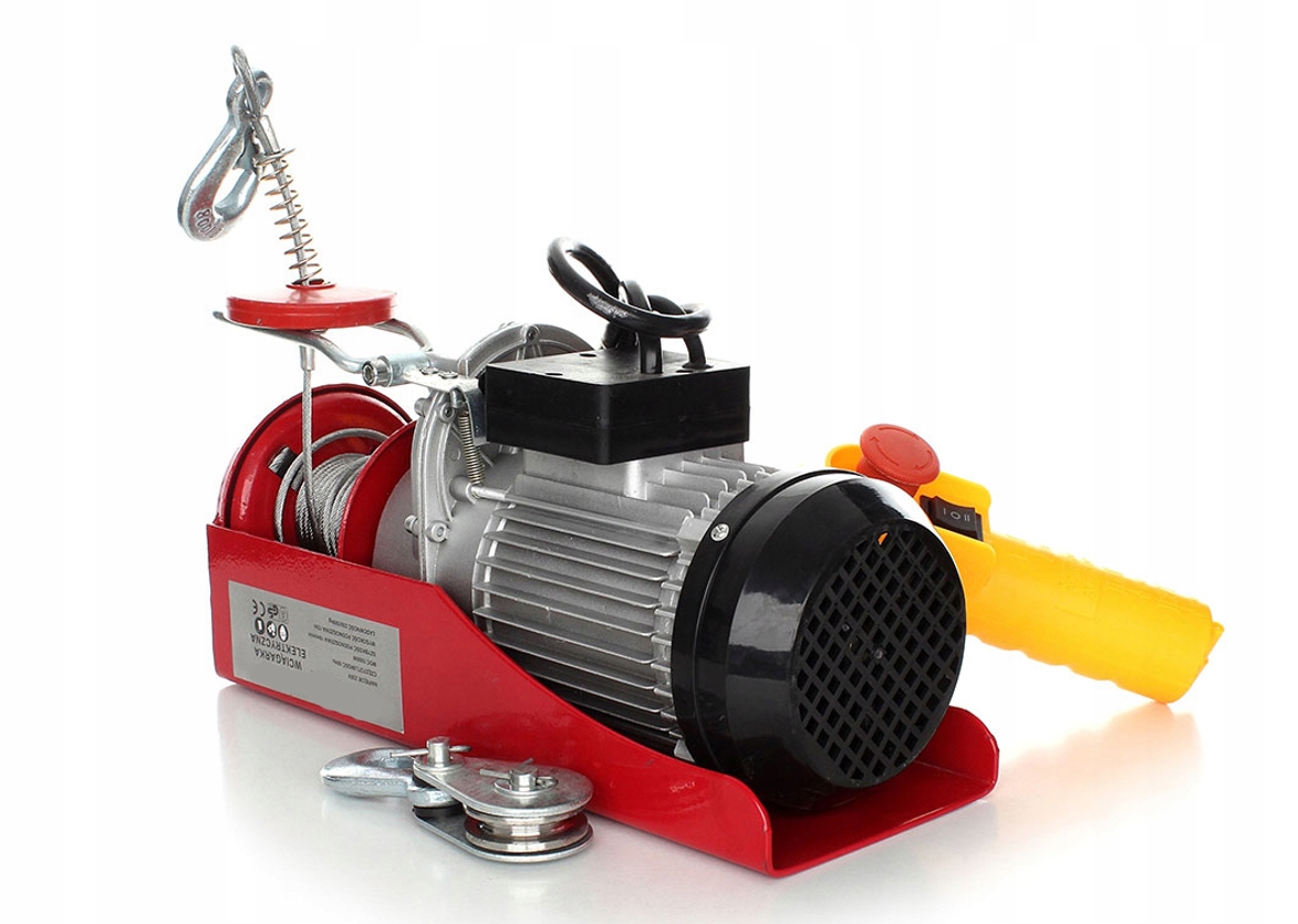 WYCIAGARKA ELEKTRYCZNA WCIAGARKA 600kg 2000W LINA Weight with packaging 18 kg