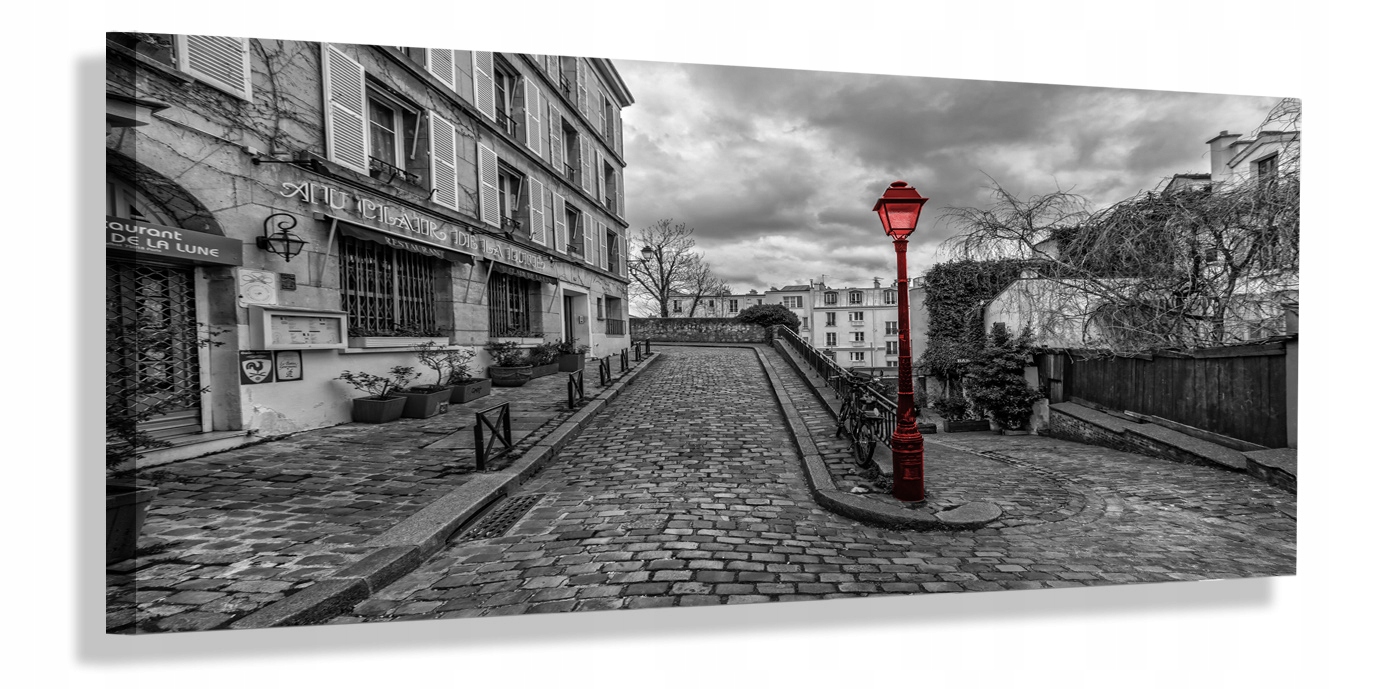 

Obraz Panorama Retro Paryż 100x40 Na Płótnie