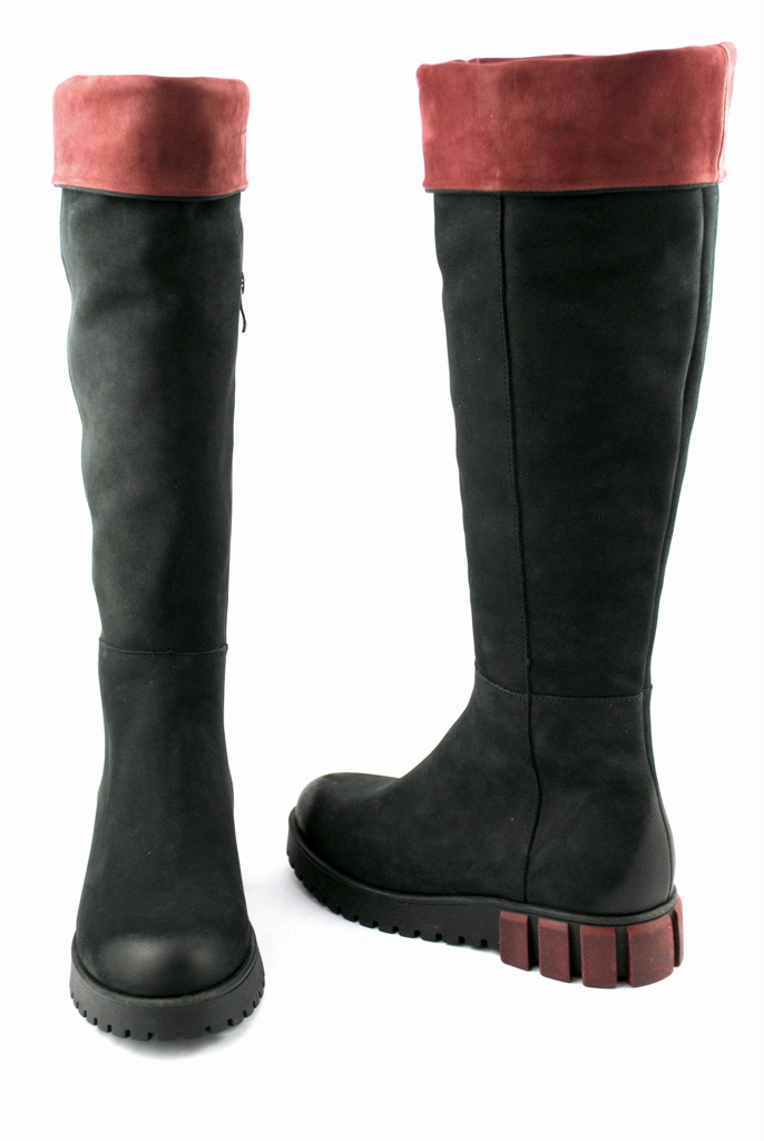 -30% NESSI 17241 Kozaki ocieplane czarnebor R.38 Marka Nessi