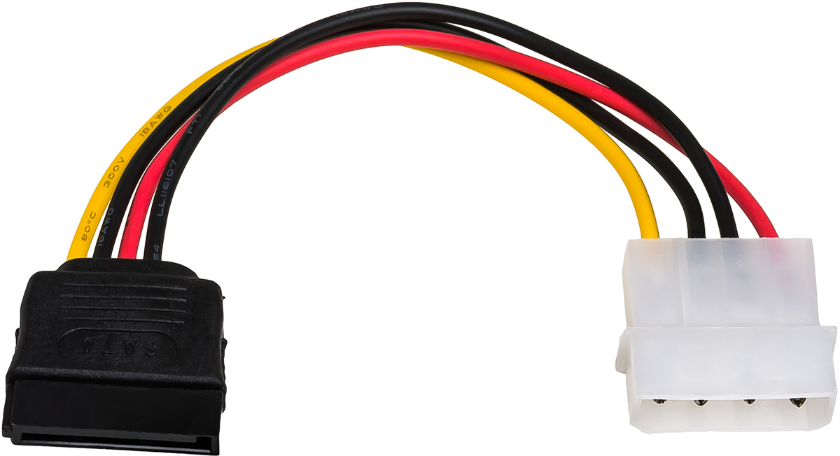 ROZGAŁĘZIACZ ADAPTER ZASILANIA z MOLEX na SATA