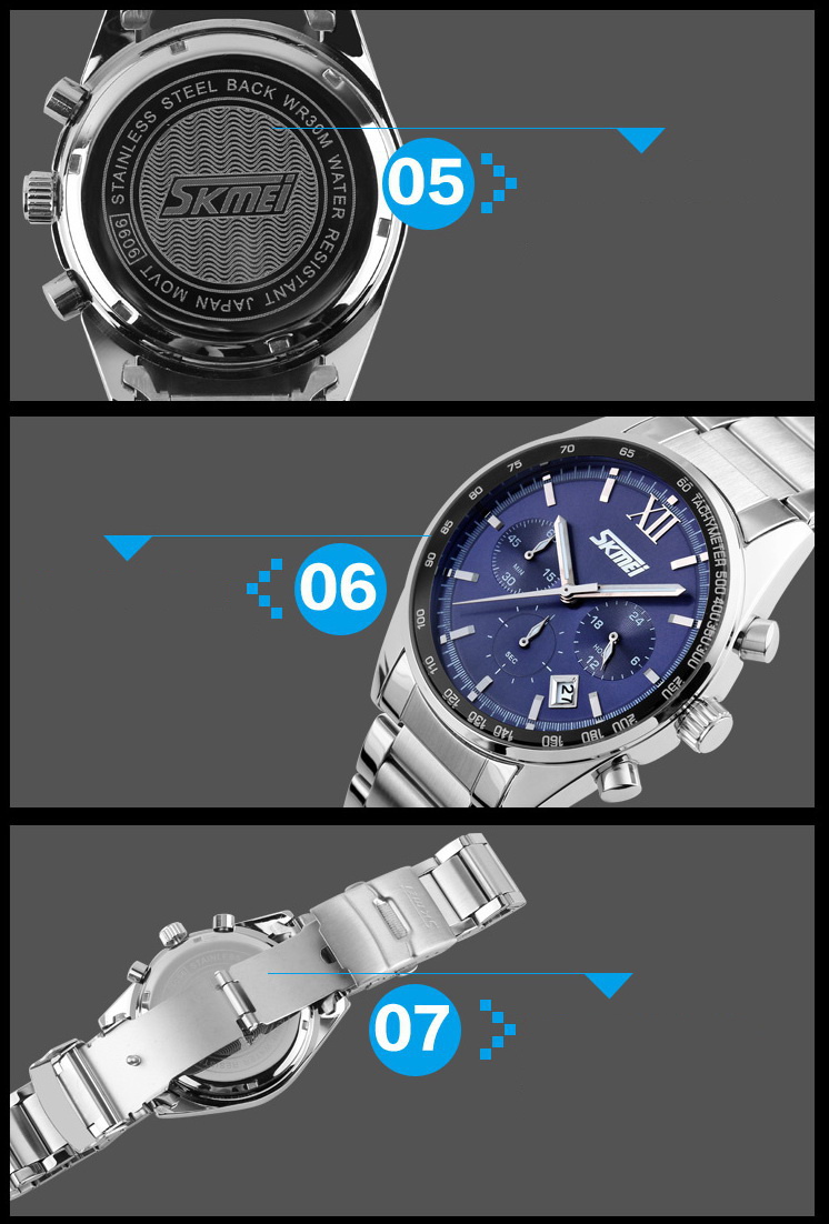 EKSKLUZYWNY ZEGAREK MĘSKI SKMEI NOWY MODEL !! Styl klasyczny