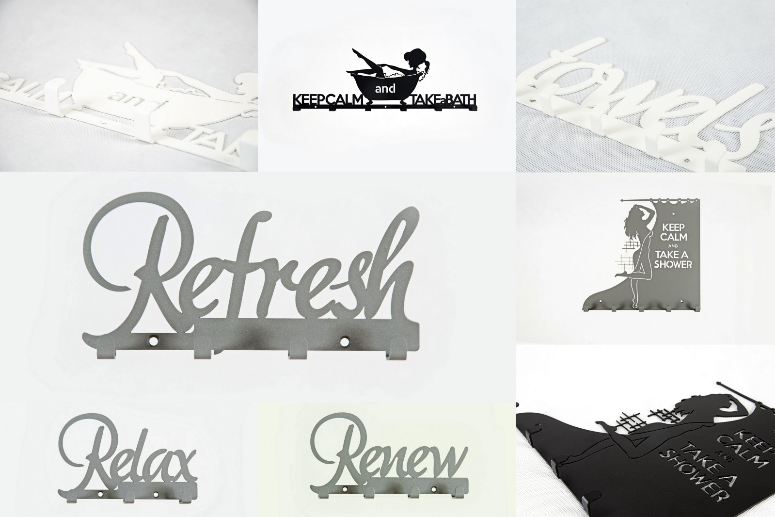 Uchwyt papier toaletowy LOFT uzupełnij wieszakiem Typ uchwyt