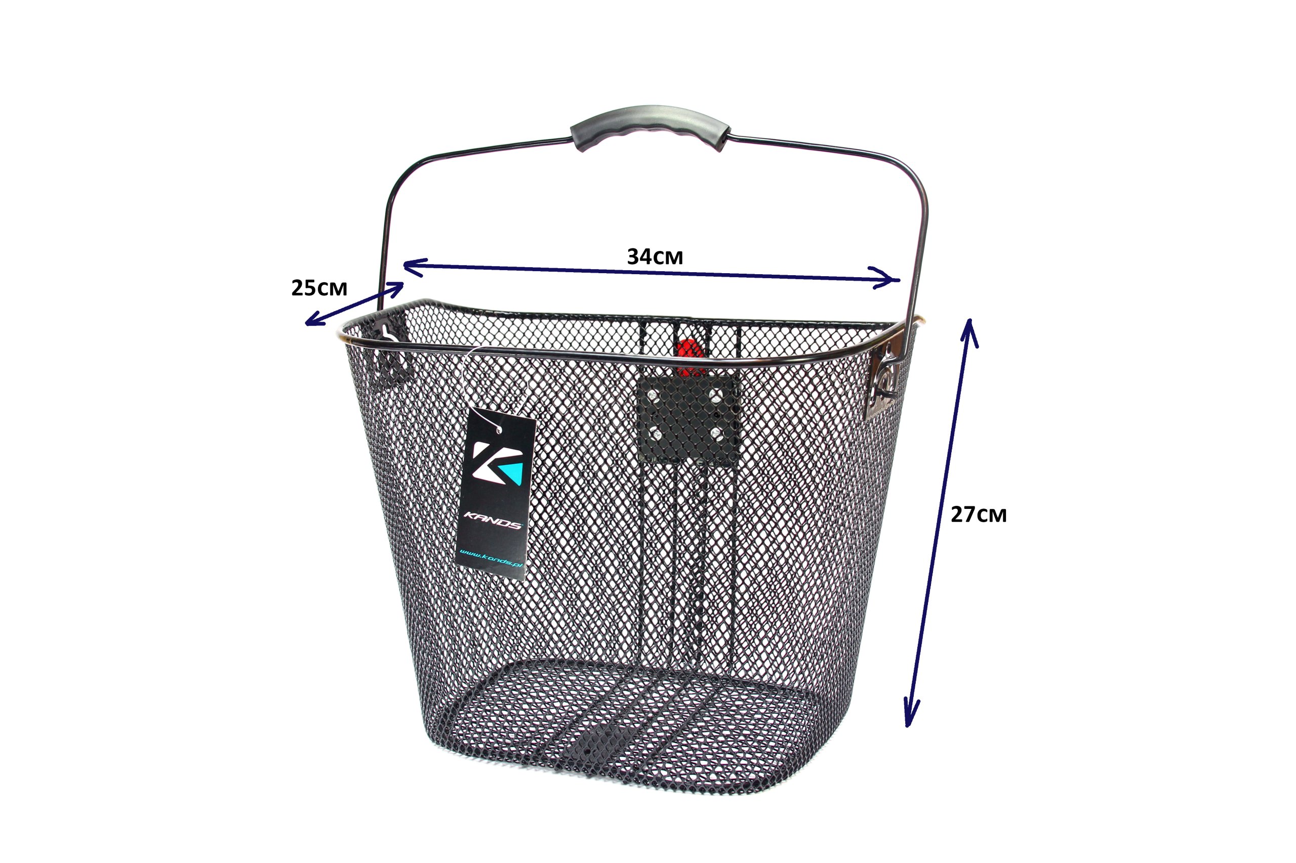 KOSZYK NA ZAKUPY kosz METALOWY ROWER ODPINANY klip Kod producenta BRAK