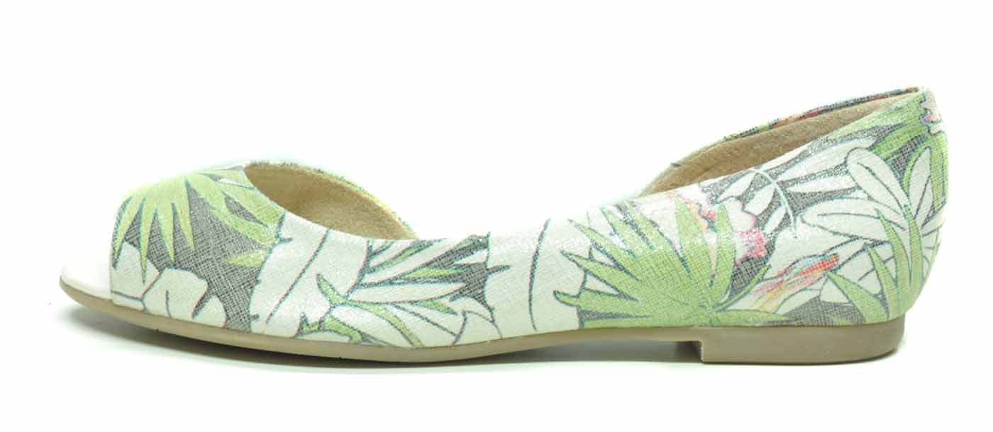 RYŁKO I1L03_D_XA2 wzorzyste baleriny welur 37,5