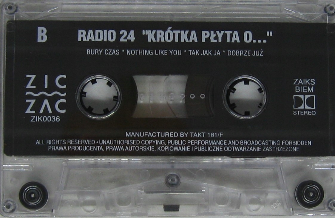 Радио 24 {Mielczarek}: короткая пластинка о... Исполнитель RADIO 24