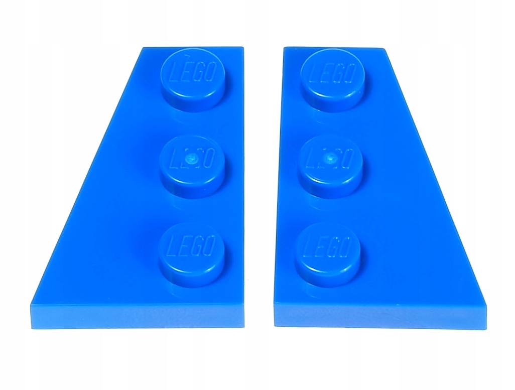 

Lego Płytka 2x3 para 43723+43722 niebieska