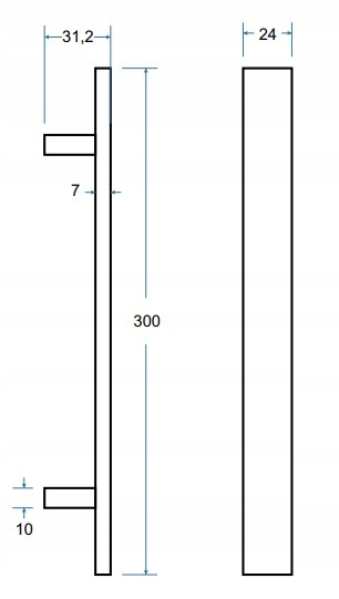 UCHWYT QUADRO DO WANIEN PIRAMIDA BESCO CHROM Marka Besco