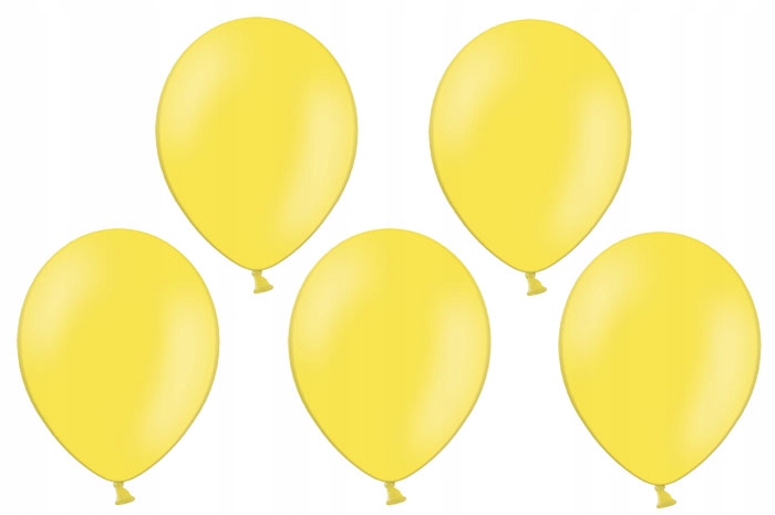 BALONY ŻÓŁTE BALON ŻÓŁTY BELBAL 10 SZTUK