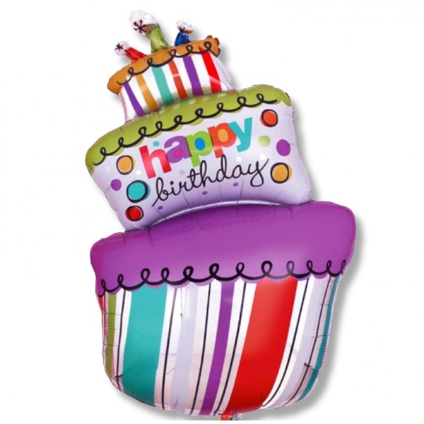 

Balon Foliowy urodziny Tort 92 cm