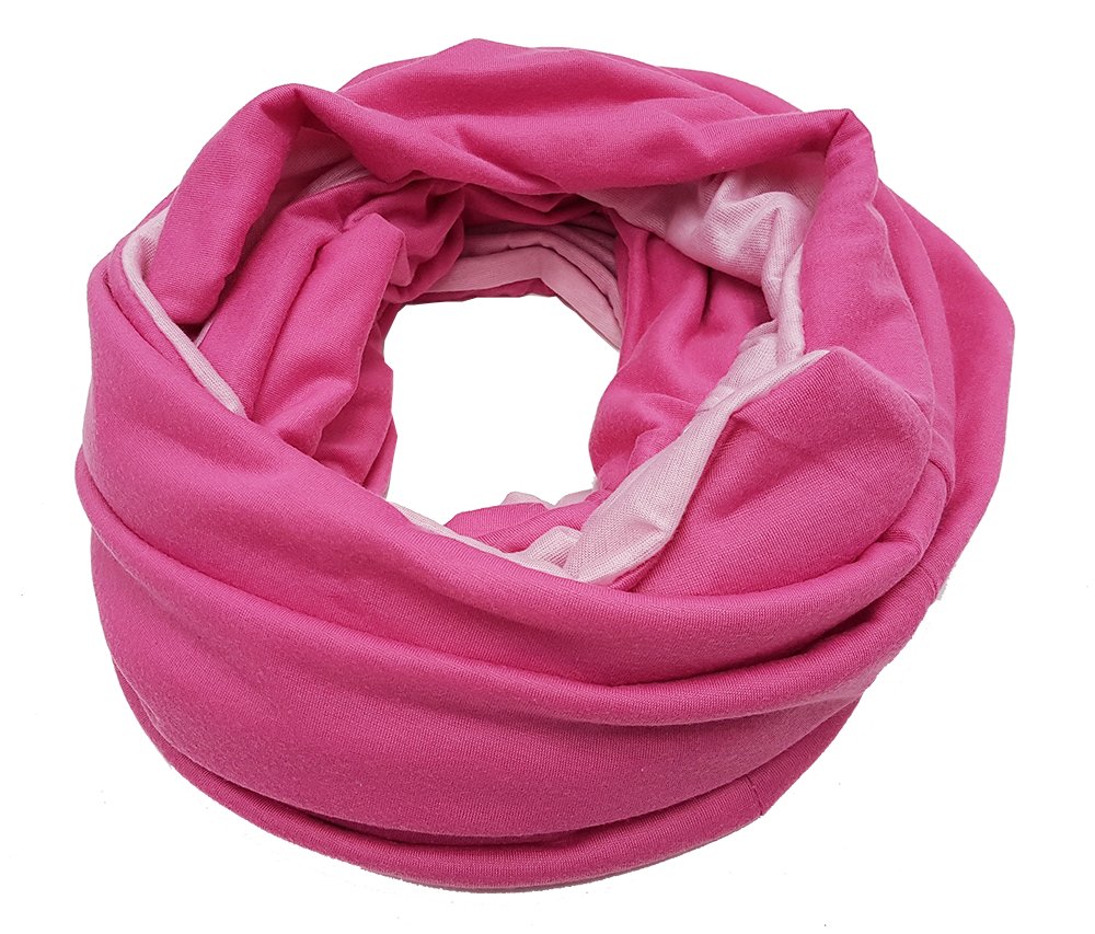 DUŻY PODWÓJNY KOMIN SZAL TUBA BAWEŁNIANY HANDMADE Marka inna