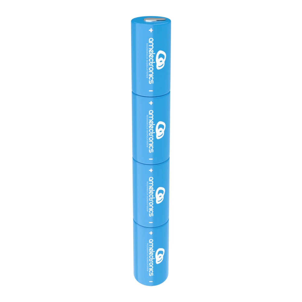 

Pakiet Akumulatorów 4 Ogniwa C 4,8V 2500MAH Ni-cd