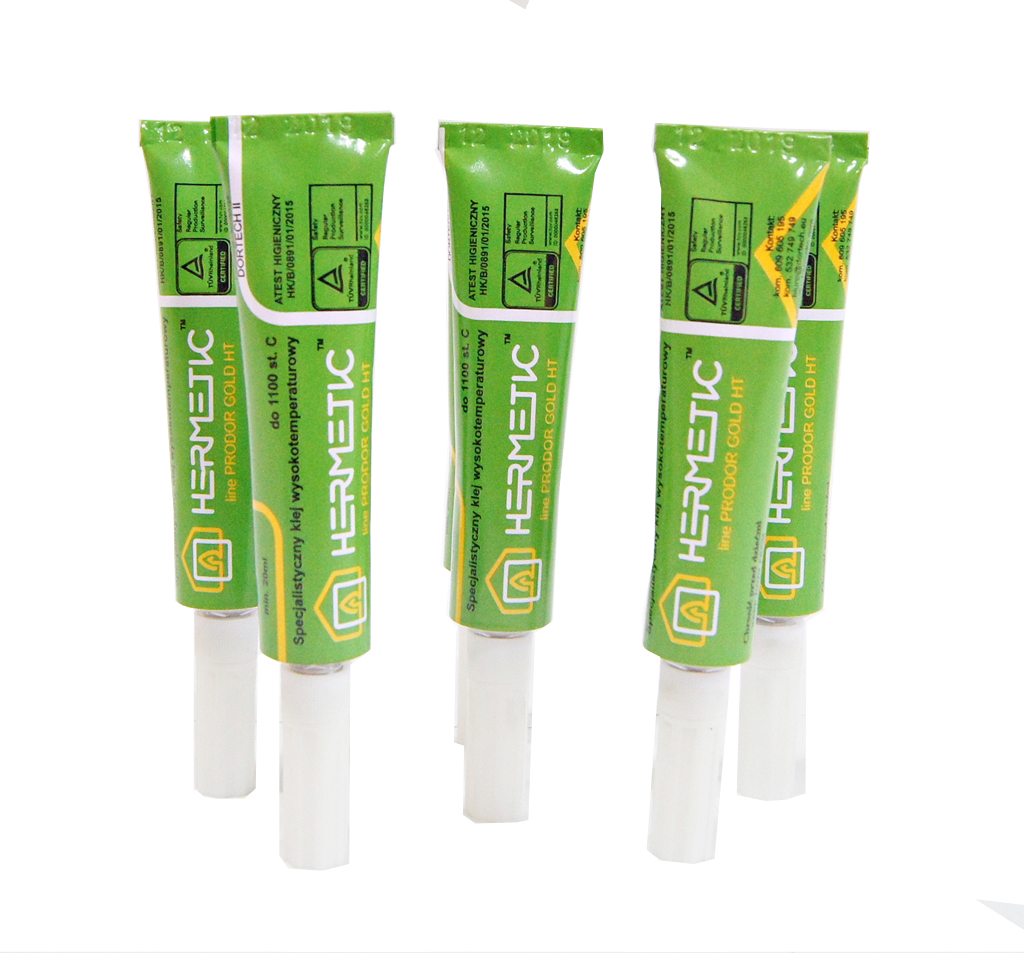 MAŁY ZESTAW ŻAROODPORNY DO WYMIANY SZYBY W KOMINKU Marka Hurtex