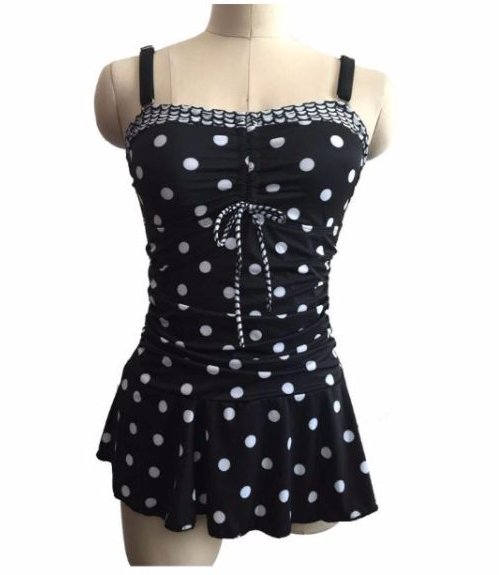 STRÓJ KĄPIELOWY KOSTIUM PLUS SIZE SPÓDNICZKA 4XL Marka Inna marka