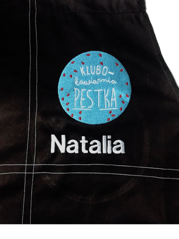 ZAPASKA KELNERSKA FARTUCH Z LOGIEM HAFTEM 10szt. Płeć unisex