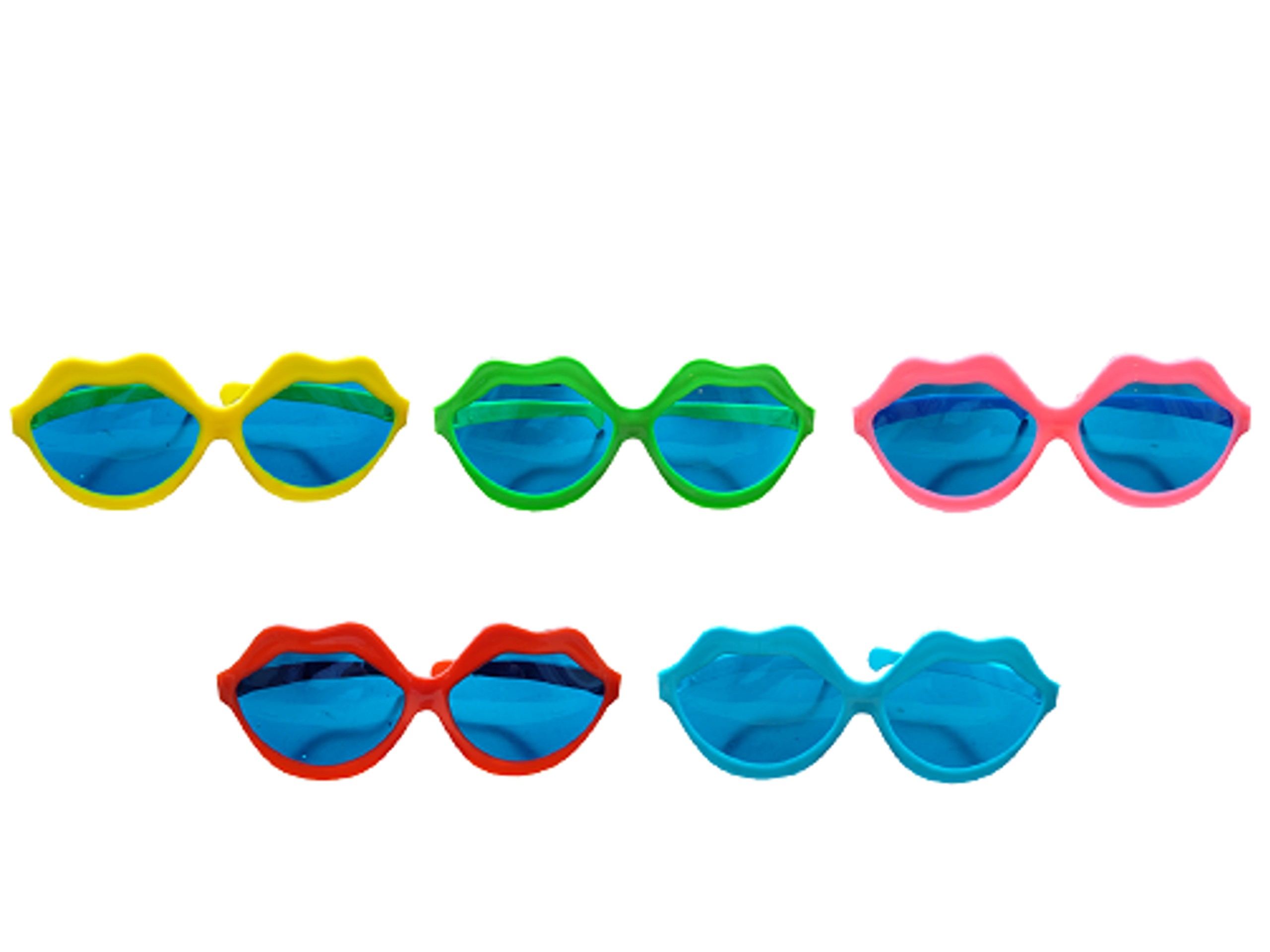 OKULARY DUŻE USTA RÓŻNE KARNAWAŁ IMPREZA DISCO 408 EAN (GTIN) 5902135839935