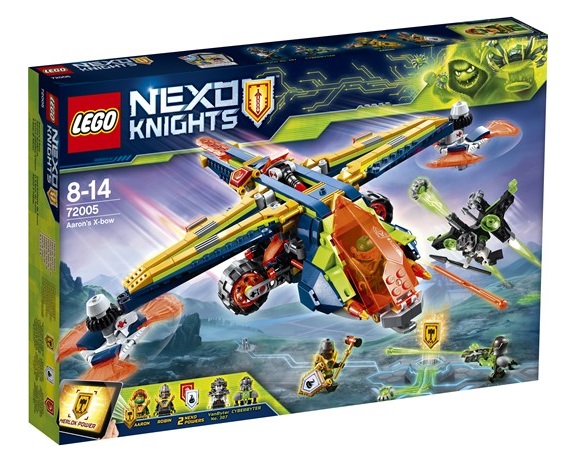 Lego 72005 Nexo Knights – Aaronův X-luk