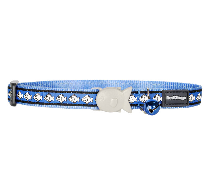 

Obroża dla kota Niebieska Red Dingo 12mm/20-32cm