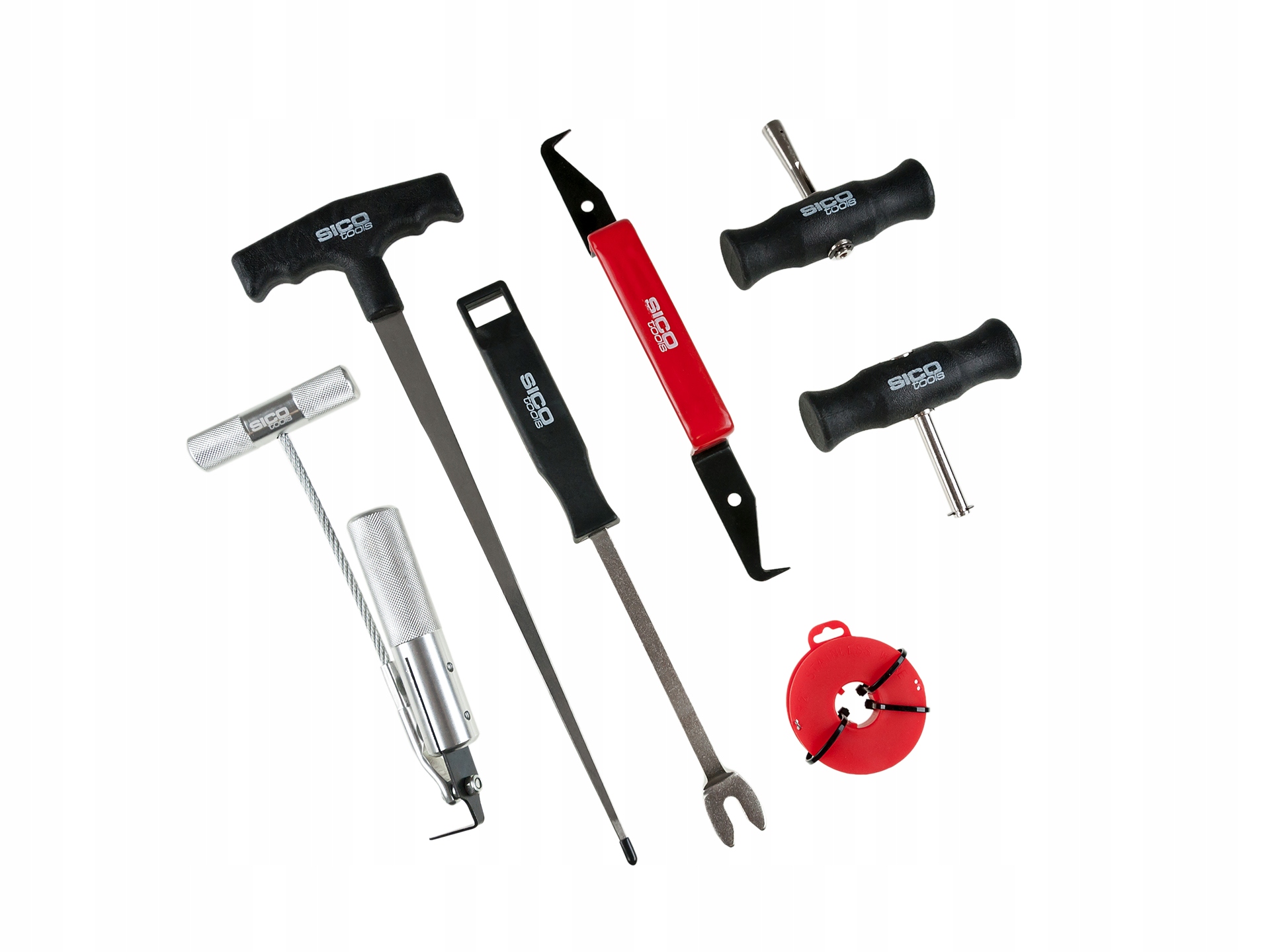 KOMPLET DO WYCINANIA SZYB SAMOCHODOWYCH 7 ELE