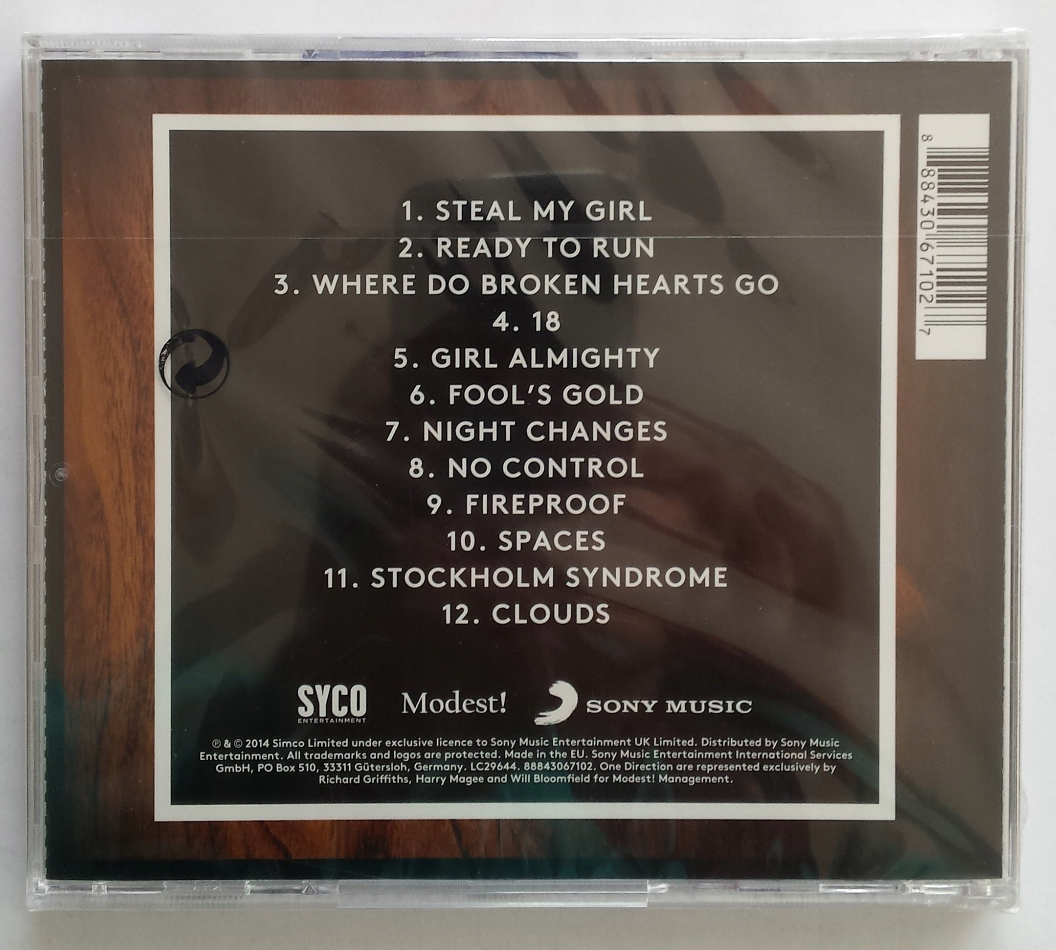 ONE DIRECTION - FOUR - CD nowe w folii Gatunek pop