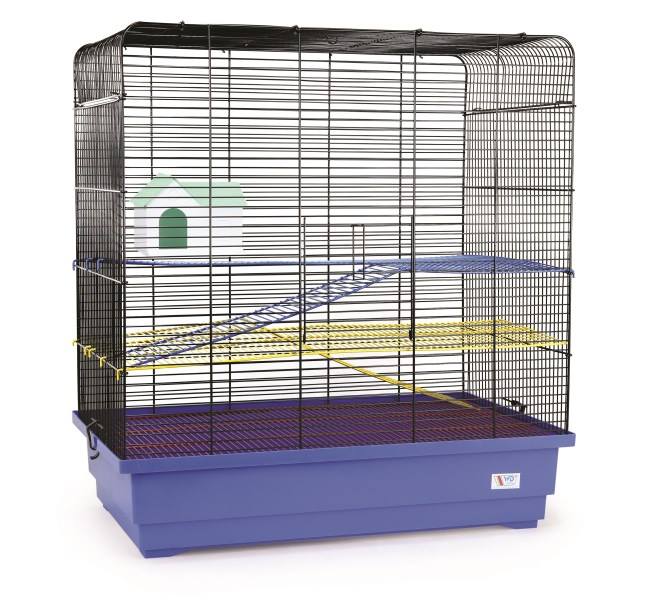 Levně Klec s vaničkou Wd-Impex 64 x 60 x 37 cm