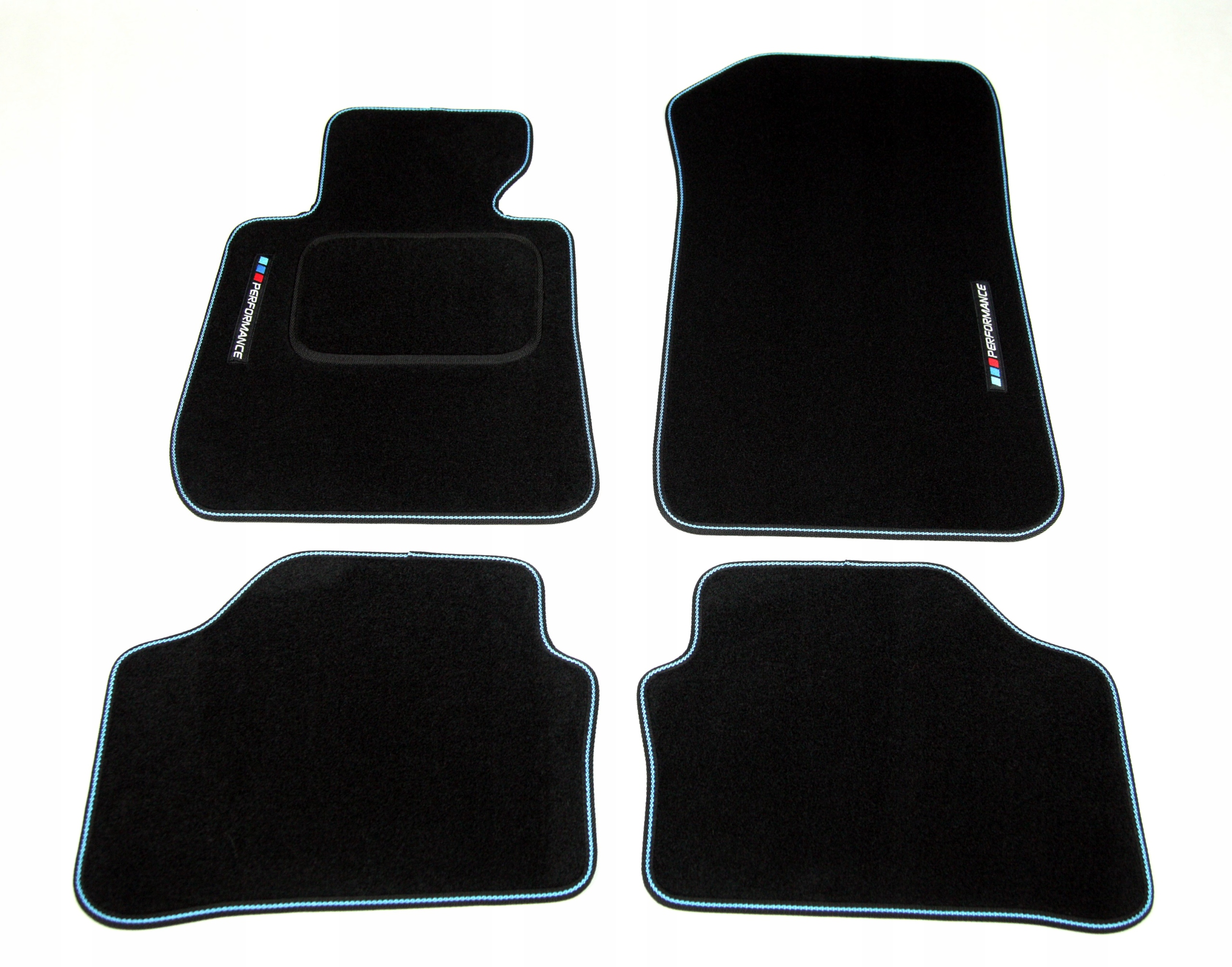 Велюровые коврики BMW 3 E90 PERFORMANCE + липучки