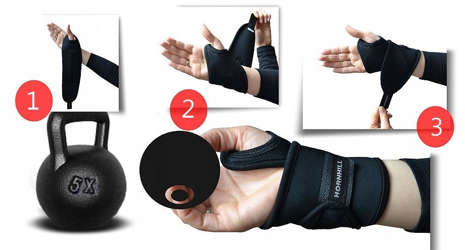 STABILIZATOR ŚCIĄGACZ OPASKA NADGARSTKA ELASTYCZ. Marka Inna marka