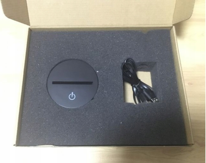 Lampka Nocna LED 3D 7 KOLORÓW KOŃ Marka inna