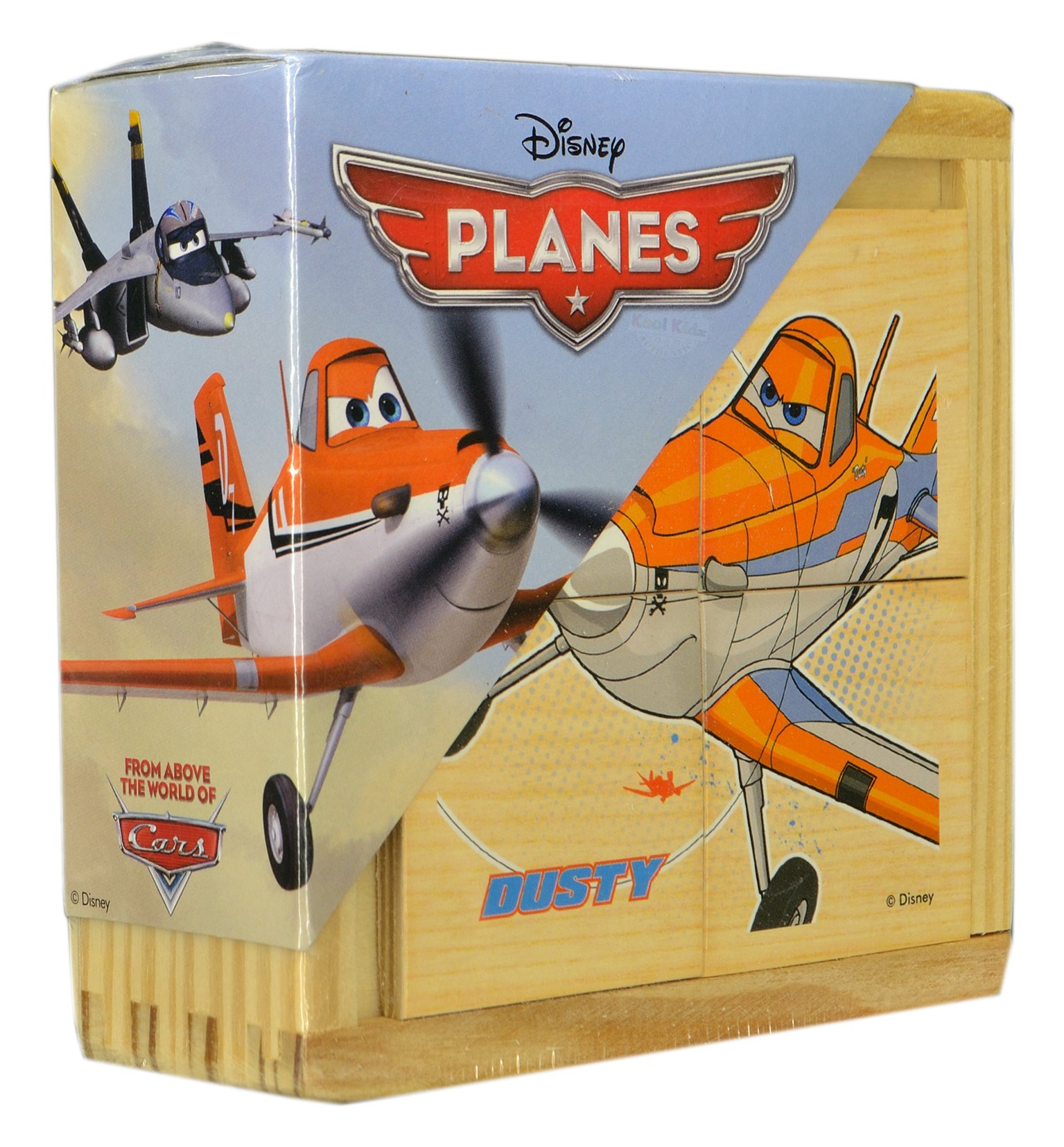 DREWNIANE KLOCKI PUZZLE DISNEY PLAYME 24 EL 10m+ Marka inna