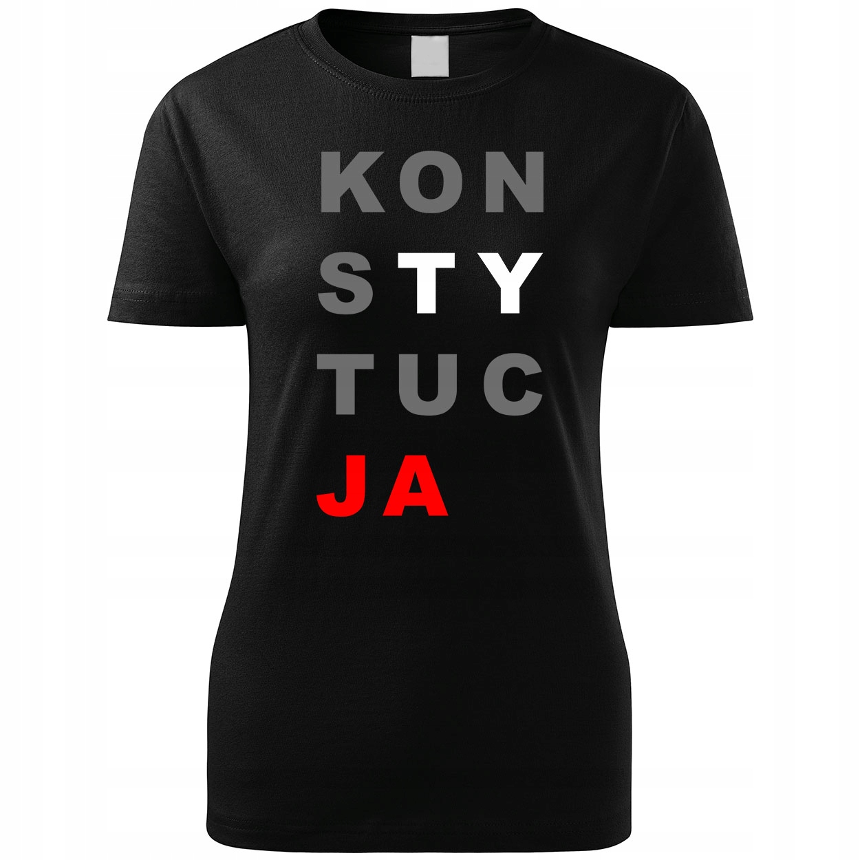 

Koszulka damska Konstytucja czarna S XXL