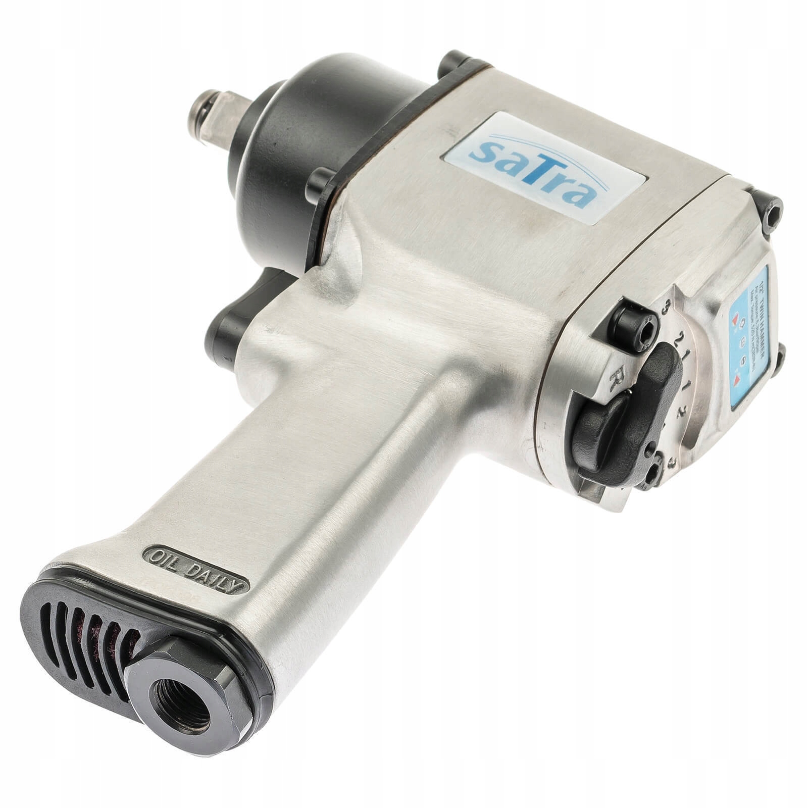 Pneumatický rázový uťahovač, kompaktný, 1/2", 750 Nm Satra