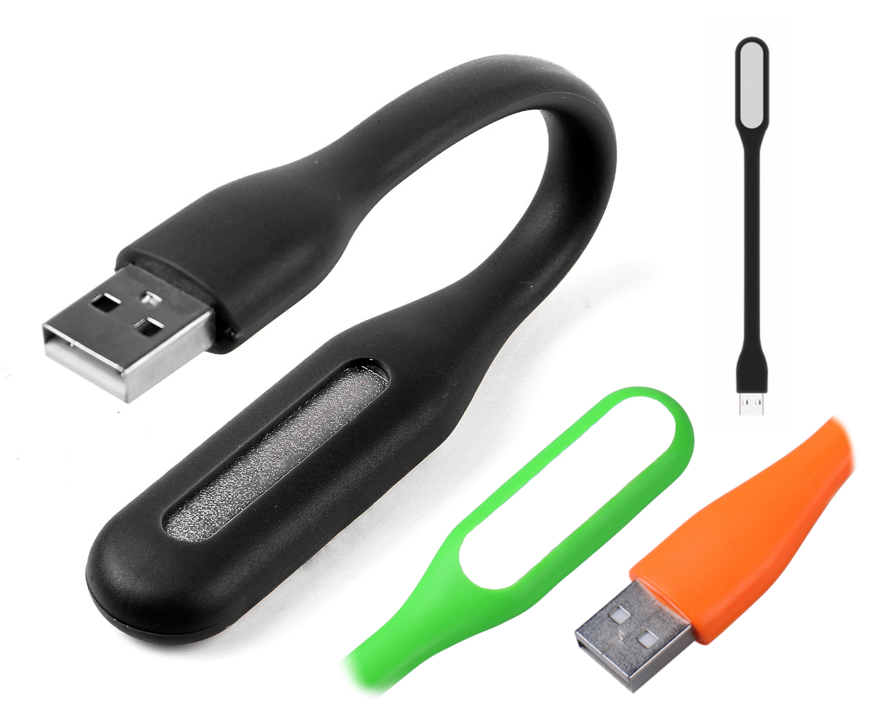 LAMPKA SILIKONOWA USB DO LAPTOPA 6 LED 9 KOLORÓW Kod producenta marec 2094