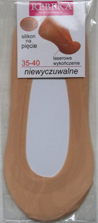 

Stopki laserowe niewyczuwalne silikon+ABS - j.beż