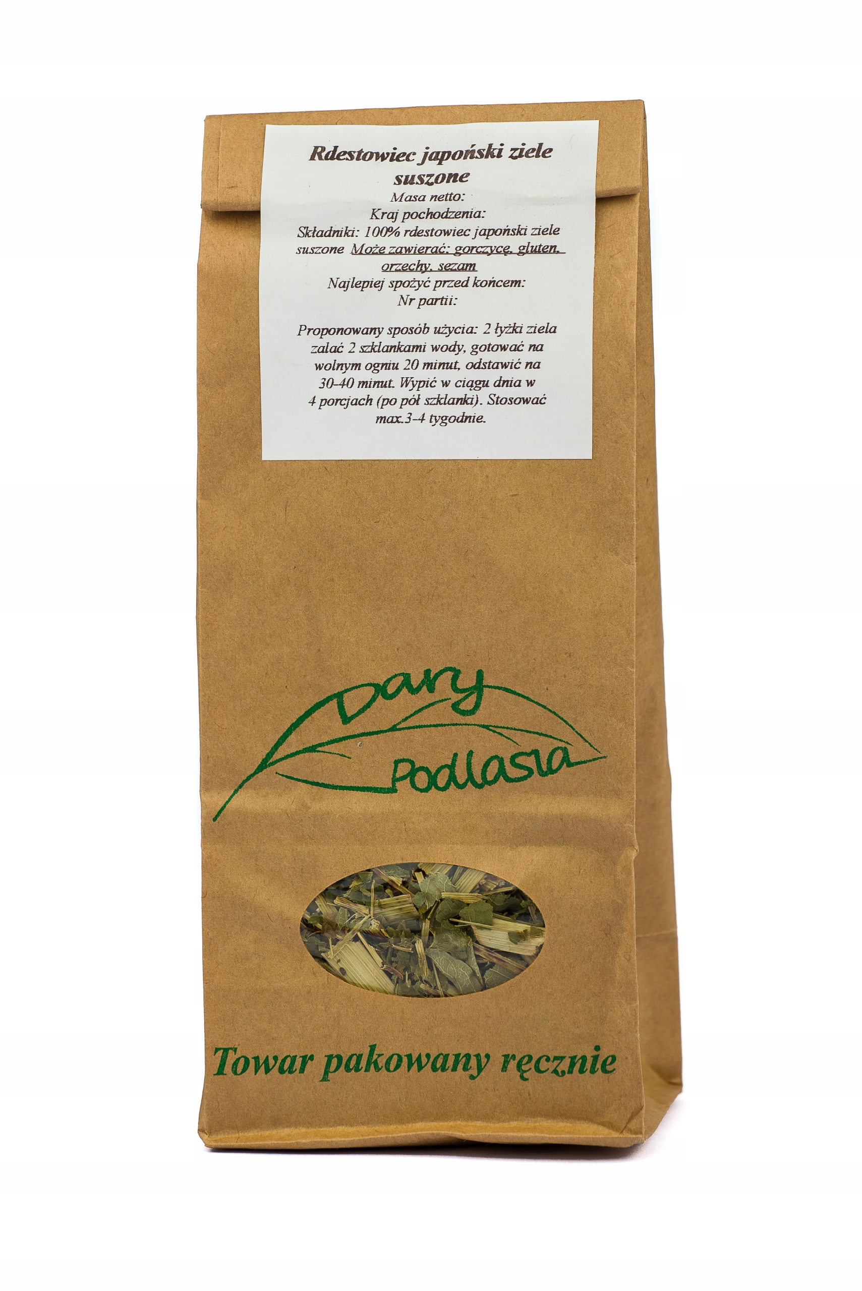 

Rdestowiec japoński ziele 50g Dary Podlasia