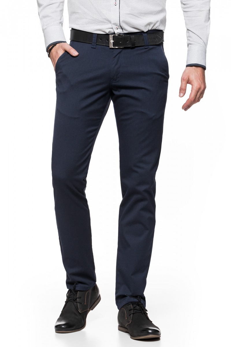 SPODNIE MĘSKIE CHINOSY VANKEL JEANS 026 -110cm/L30 Fason chinos