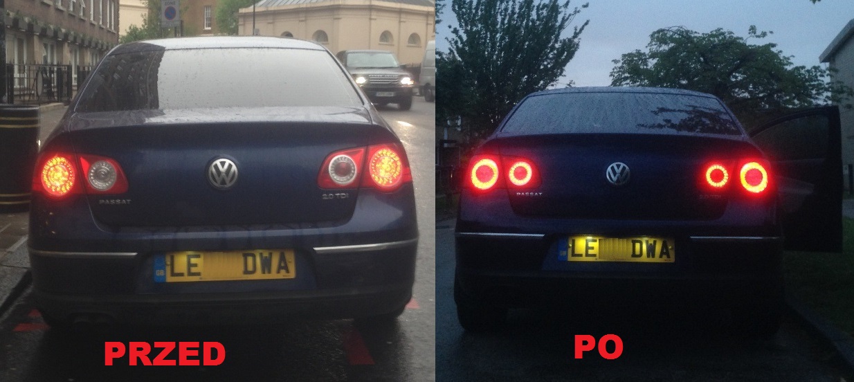 passat b6 gtr tail lights