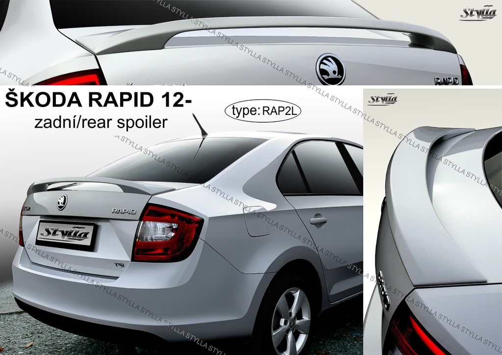 spoiler spojler do Skoda Rapid lfb 07/2012- 2 typy Typ samochodu Samochody osobowe