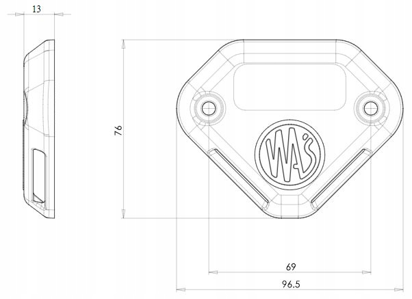 LAMPA OSTRZEGAWCZA WINDY POMOSTU 12V 24V LED Producent części WAŚ